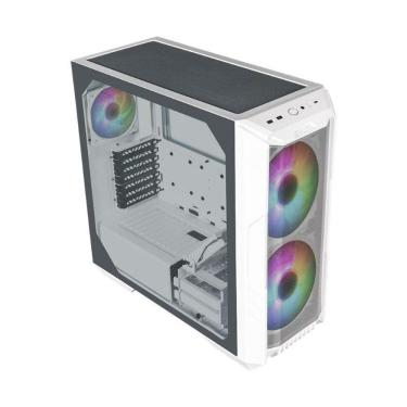 Imagem de Gabinete Cooler Master Haf 500 Argb, Midtower, Vidro, Branco