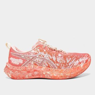 Imagem de Tênis Asics Noosa Tri 16 Feminino, Rosa, Laranja, 37