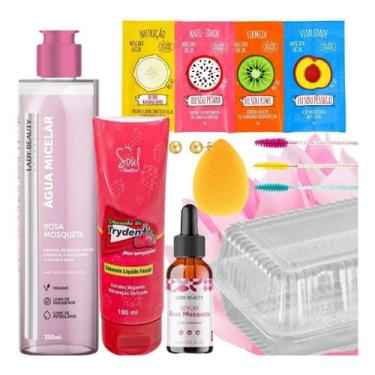 Imagem de Kit Skincare Completo Sabonete Facial Sérum Brinco - Nova Avenida