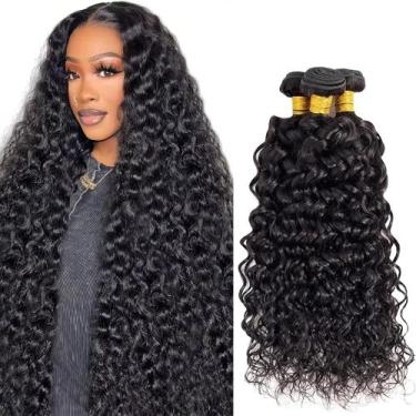 Imagem de Pacotes de cabelo YOUNGHANN Water Wave Brazilian Virgin 3x35cm