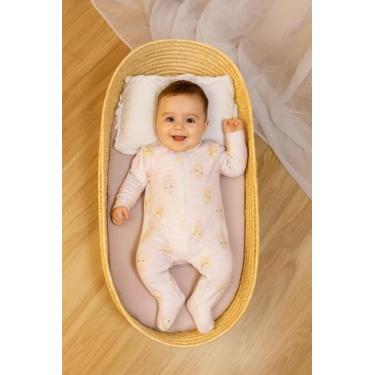 Imagem de Macacão Bebê Soft com Zíper Frontal Térmico Quentinho e Aconchegante F