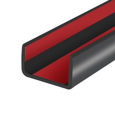 Imagem de Acabamento de borda de borracha, protetor de borda autoadesivo de cana