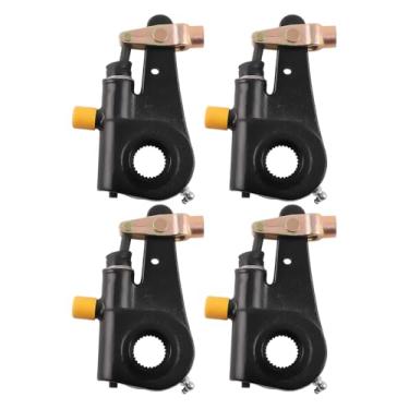 Imagem de maXpeedingrods 4 Pcs Automatic Brake Slack Adjusters, 1.5” x 28 Spline Teeth, 5.5” Lever Fit for Meritor R801073, Automann 139.2831, E-11401 w/Lock Clevis Replaces R802441, R802444, R802445