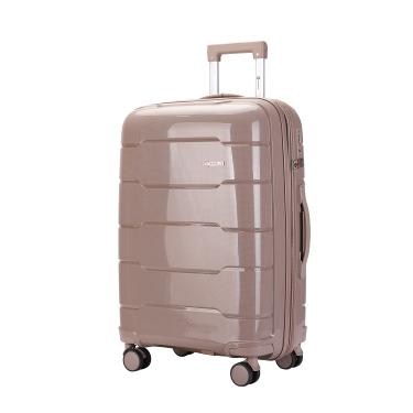 Imagem de Mala Travelux Wengen Média 23 Kg Caqui – Expansível e Cadeado TSA