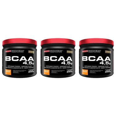 Imagem de Kit 3x BCAA 250g – Bodybuilders-Unissex