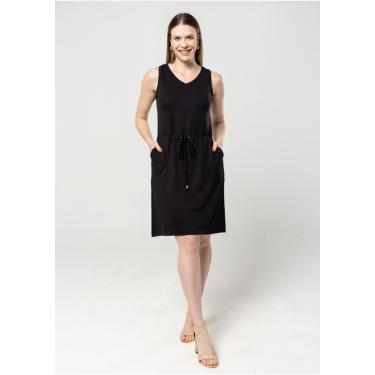 Imagem de Vestido Pau a Pique Regata Básico Preto