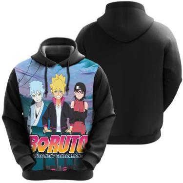 Imagem de Blusa De Moletom Naruto Boruto Anime Desenho Casaco - Exo, 14
