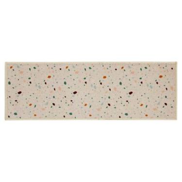 Imagem de Passadeira Cozinha Antiderrapante Clean 28 Bege 0,40x1,20m - EDANTEX