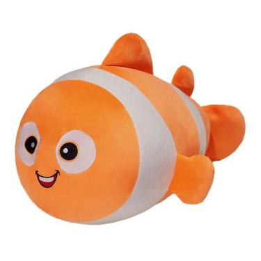 Imagem de Boneca de pelúcia, desenho animado, peixe-palhaço, 30 cm, pelúcia maci