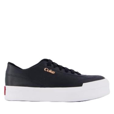 Imagem de Tênis Coca Cola Lynx Town Platform Feminino Preto 39