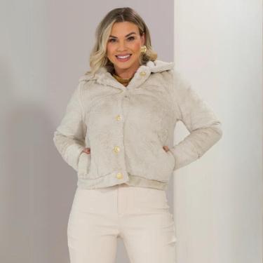Imagem de Casaco Feminino Aconchego Teddy Peluciado-Feminino