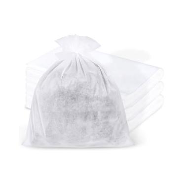 Imagem de Grasseed Sacos de filtro Cold Brew para cafeteiras comerciais Toddy, saco comercial para fermentação fria com alças para sistema de 5 galões, 51 x 50 cm, pacote com 25