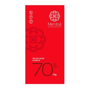 Imagem de Chocolate 70% Cacau Mendoá 75g