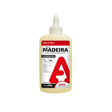 Imagem de Cola para madeira Pva Bege Adere - 100G