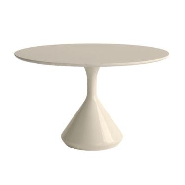 Imagem de Mesa De Jantar Cone Lamp Redonda Laca - 120cm