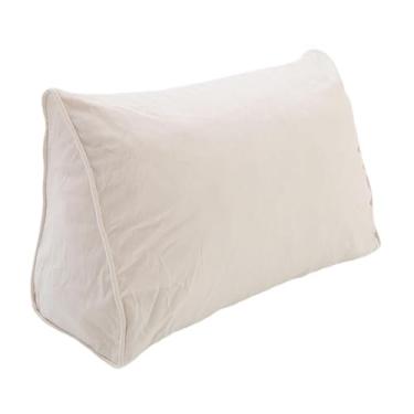 Imagem de Bothyi Almofada de cabeceira para crianças, almofada traseira para leitura em casa, proteção para crianças, tatami, encosto, cama, apoio lombar, 63cmx34cm