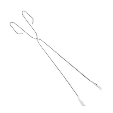 Imagem de Pinça de carvão premium, ferramenta multifuncional de lareira de metal para churrasqueira ao ar livre, piquenique e fogão (B 67 cm/26,3")