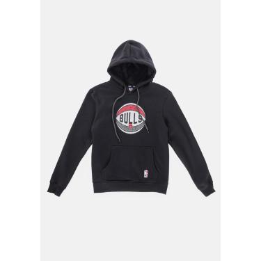 Imagem de Moletom NBA Juvenil Canguru Fechado Masculino-Masculino