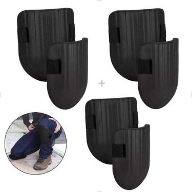 Imagem de Kit 3 Joelheiras Eva Para Assentamento De Pisos Cortag