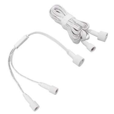 Imagem de WALFRONT Cabo de Extensão de Luz de Telhado à Prova de água de 13 Pés Com Parafusos e Fivelas