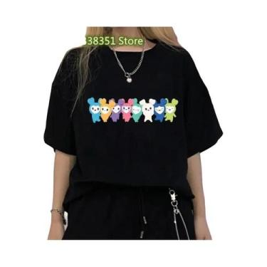 Imagem de Camiseta Feminina Estilo Coreano Harajuku Estética Kpop Twice Lovelys 