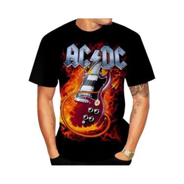 Imagem de Punk Hip Hop T-Shirt, Banda 3D Padrão Impresso, Design Criativo, Venda