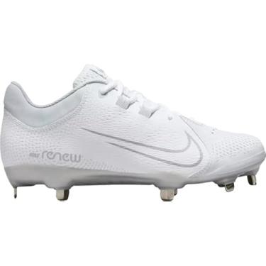 Imagem de Nike Hyperdiamond 4 Pro feminino, Branco/Cinza, 8.5