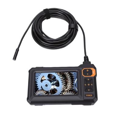 Imagem de Generic Câmera Boroscópio, Endoscópio HD 1080P Com Tela de 4,3 Polegadas, 8 Luzes LED, Impermeabilização IP67, Semi-cabo de 16,4 Pés, Ferramentas de Detecção de Falhas para Reparo de