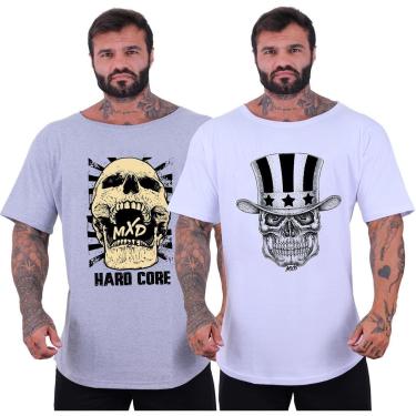 Imagem de Kit 2 Camisetas Morcegão Masculina MXD Conceito Fitness Academia Musculação-Masculino
