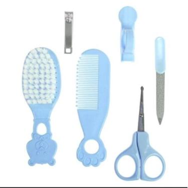 Imagem de kit 6 Peças Higiene Cuidado do Bebê Recém Nascido Essencial - Zein, Az