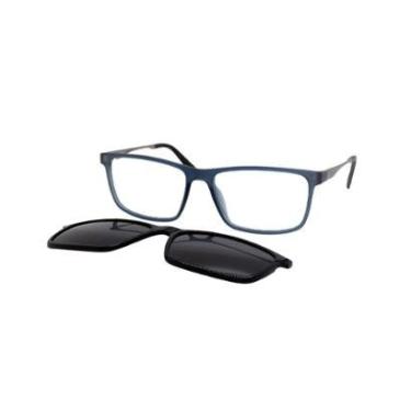 Imagem de Armação De Óculos Speedo Sp4129 D12 Azul Fosco-Masculino