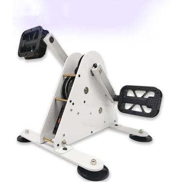 Imagem de Gerador de pedal portátil 100W, saída de carga rápida USB dupla 1-35V, fonte de energia multifuncional manivela, gerador DIY operado por pé para uso doméstico