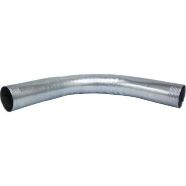 Imagem de Curva Eletroduto Perfilaco Aco Galvanizado 90X1.1/4'' Ce004 - Kit C/5