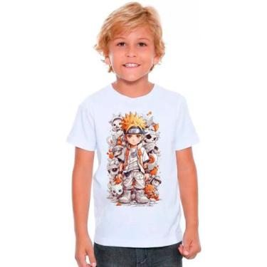 Imagem de Camiseta Desenho NARUTO Moda Infantil Roupa Criança 05 - DESIGN CAMISE
