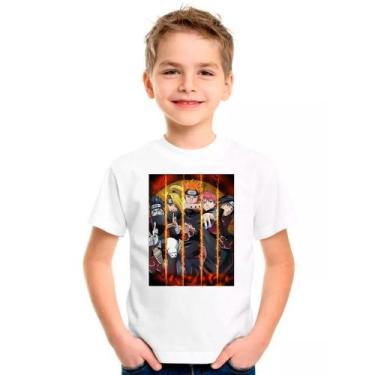 Imagem de Camiseta Desenho NARUTO Moda Infantil Roupa Criança 02 - DESIGN CAMISE