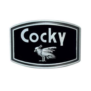 Imagem de Fivela de cinto Cocky Parrot Funny Metal Alloy para homens - Yiweisai