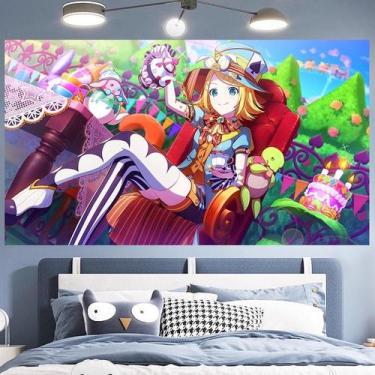 Imagem de Tapeçaria de parede Hatsune Miku Room Aesthetic 150x130cm - yiweisai