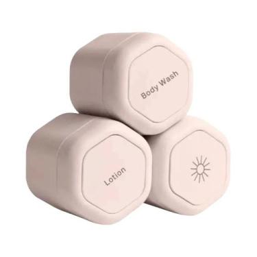 Imagem de Container Magnético De Absorção Com Tampa Para 3 Cápsulas Pequenas De 