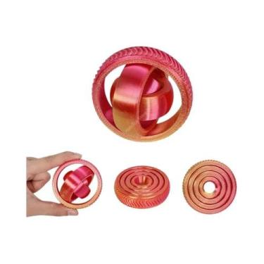 Imagem de Brinquedo Giratório 3D Impresso: Giroscópio De Dedo Com Rotação Por Gr