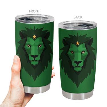 Imagem de Copo de viagem Oasisdream Oasisdream 600ml em aço inoxidável