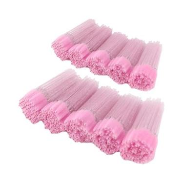 Imagem de Escovas De Máscara Descartáveis Coloridas 1000un. Varinhas De Sobrance