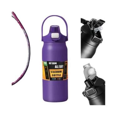 Imagem de Copo Térmico de Aço Inoxidável com Isolamento a Vácuo para Bebidas Que