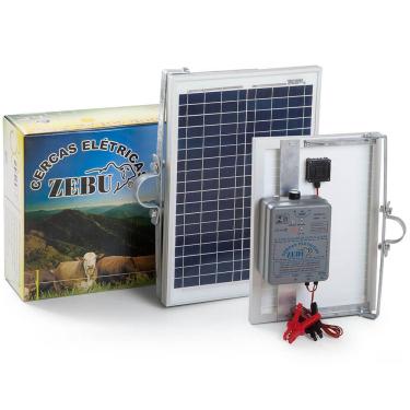 Imagem de Kit Cerca Eletrica Solar Zebu ZS80I 13005