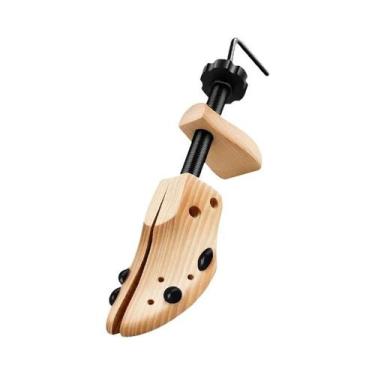 Imagem de Alargadores De Sapatos Unissex De Madeira Ajustáveis Para Homens E Mul