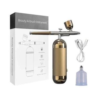 Imagem de Pistola De Spray Sem Fio Portátil Com Compressor Para Pintura, Modelag