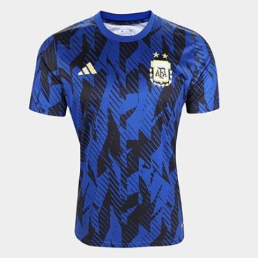 Imagem de Camisa Seleção Argentina Pré-Jogo 22/23 Adidas Masculina-Masculino