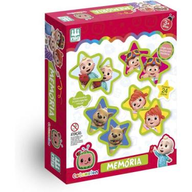 Imagem de Jogo da Memória CoComelon Madeira Nig Brinquedos