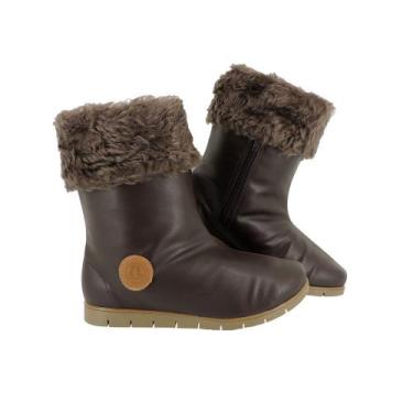 Imagem de Bota Feminina de Pelo 100% forrada Inverno Impermeável ML251 - LB, 1, 