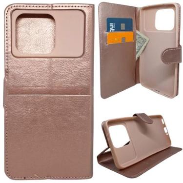 Imagem de Capa Carteira para Xiaomi Poco F6 Pro (Tela de 6.67) Capinha Case - Ge