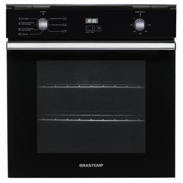 Imagem de Forno de Embutir Elétrico Brastemp 84 Litros BOC84AE, Timer Touch, Preto, 220 Volts